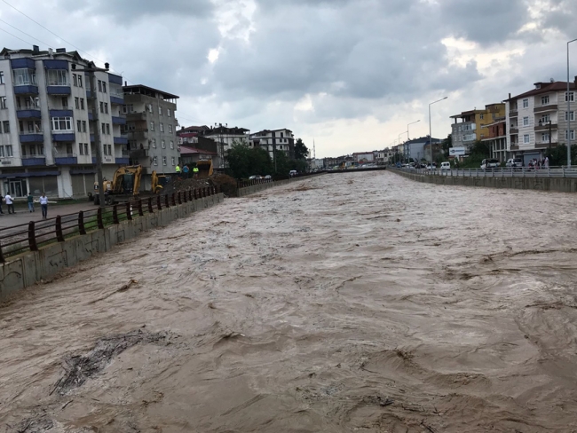 Ordu İkizce'de bazı evler tahliye edildi